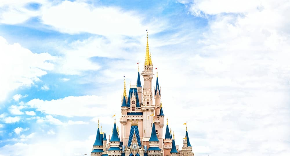 The Cinderella Castle at Walt Disney World.
