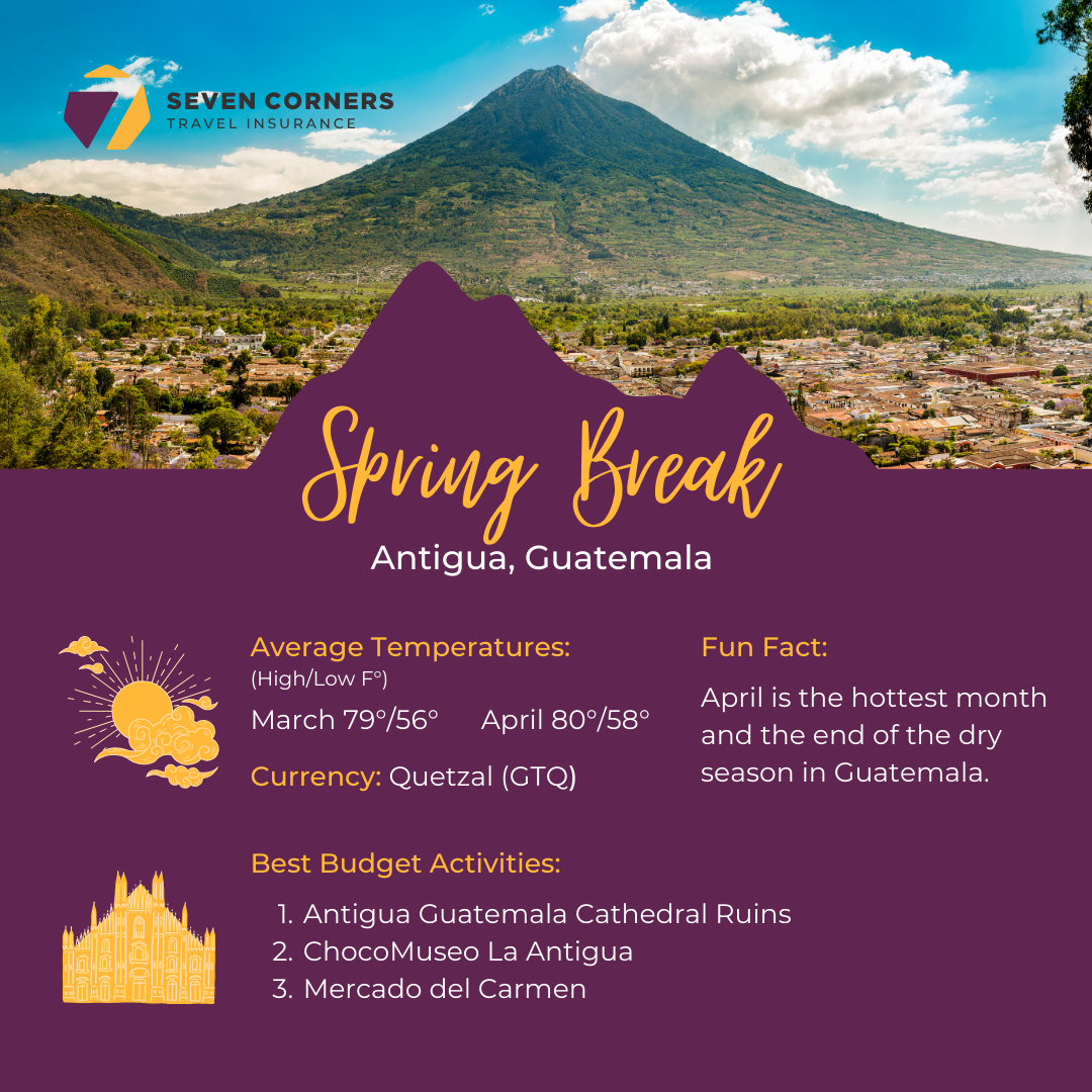 Guatemala Spring Break Infographic
