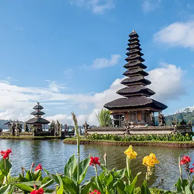 Holistic health resort in Bali, Indonesia.