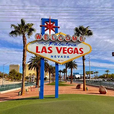 Sunny Las Vegas, Nevada.