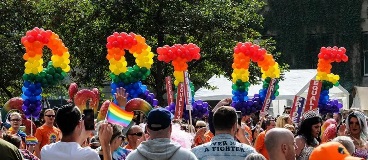 A-balloon-rainbow-for-pride