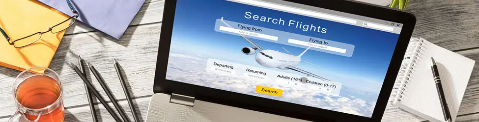 search-for-flights-on-a-laptop