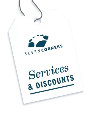 Services and Discounts tag.